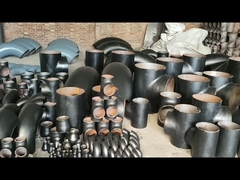 ФИТИНГИ ИЗ УГЛЕРОДИСТОЙ СТАЛИ, СВАРНЫЕ В СТЫК, ЧЕРНЫЙ ЦВЕТ 1.5D 90 ГРАДУСОВ ФИТИНГИ ТРУБ